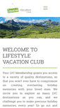 Mobile Screenshot of lifestylevacationclub.co.za